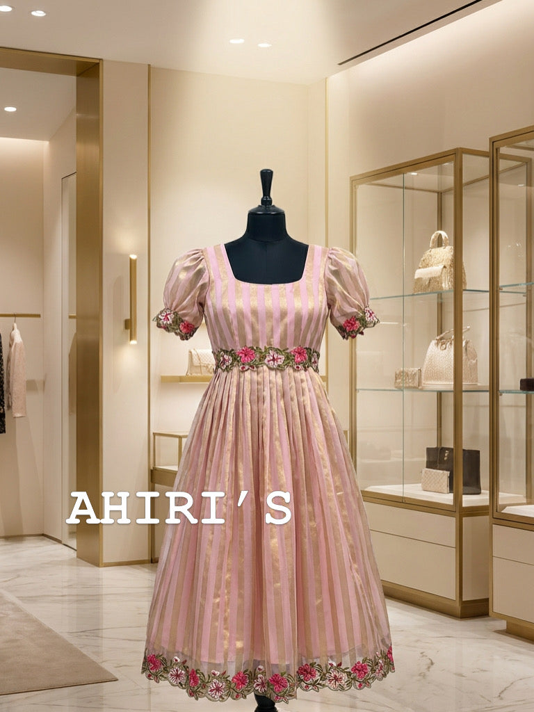 Beautiful Floral Embroidered Dress