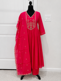 Mul Chanderi 3 piece Sets