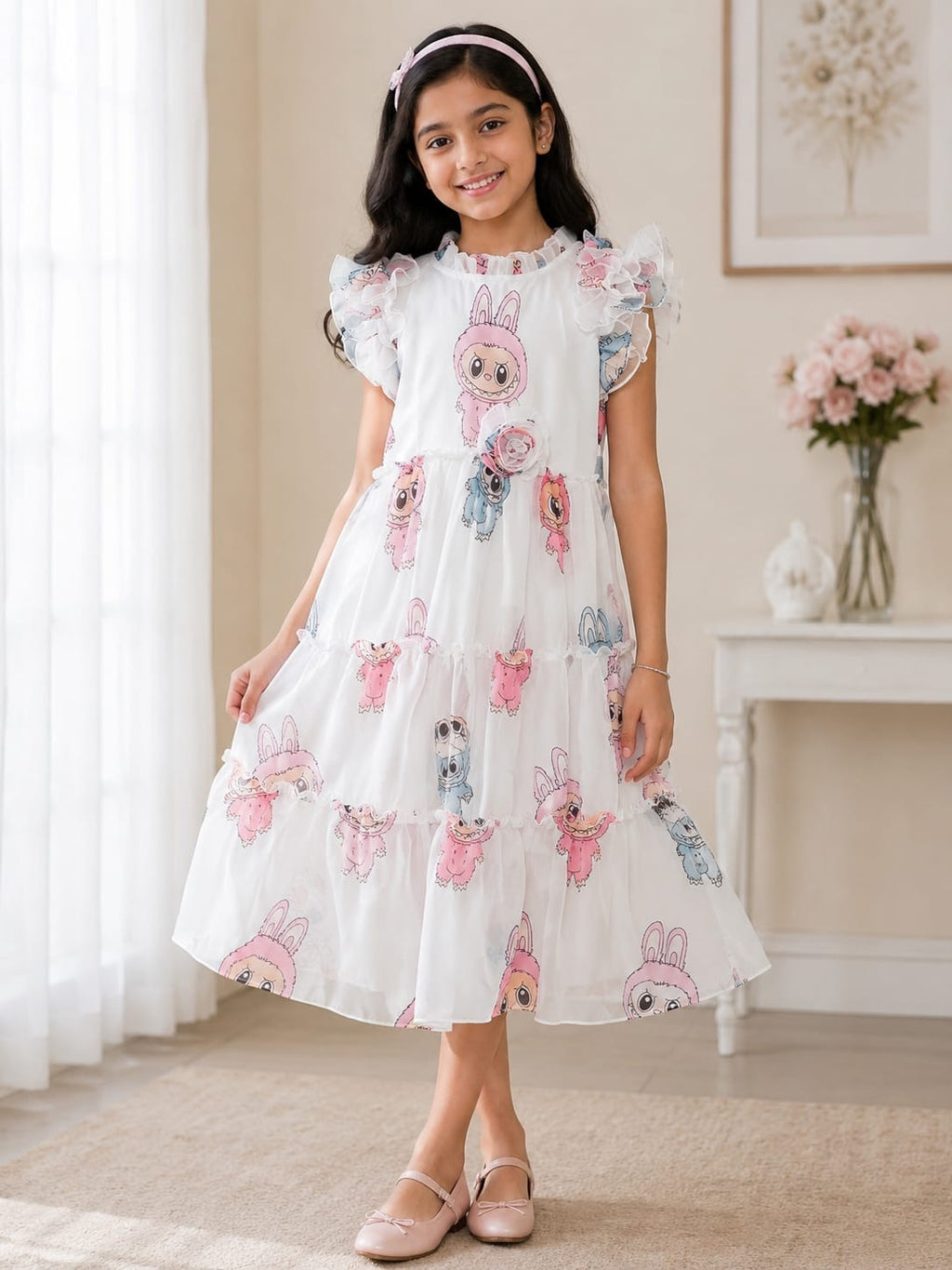 Labubu Frock (8-10 year old Girl fitting)