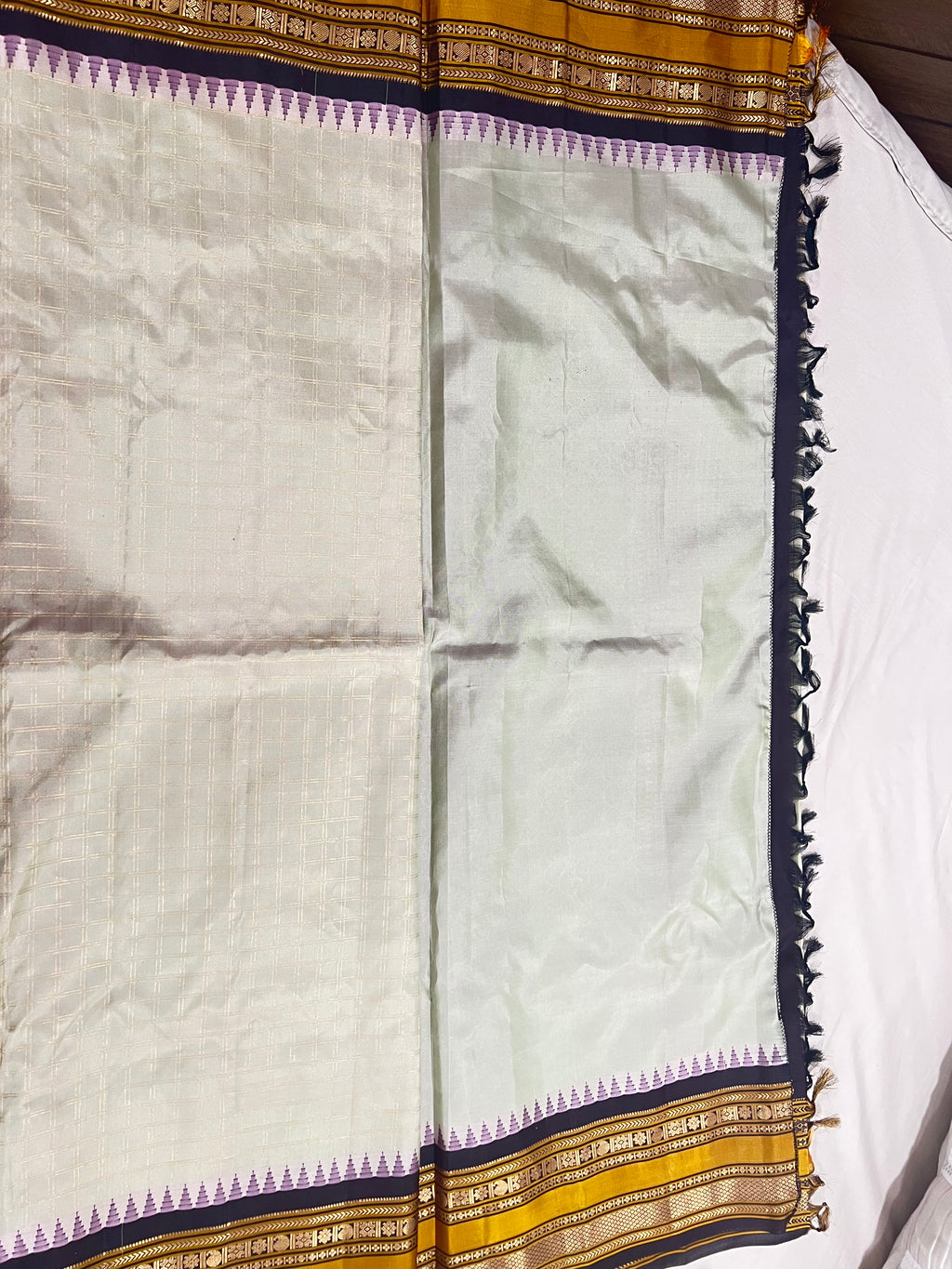 Pure Gadwal Silk Saree