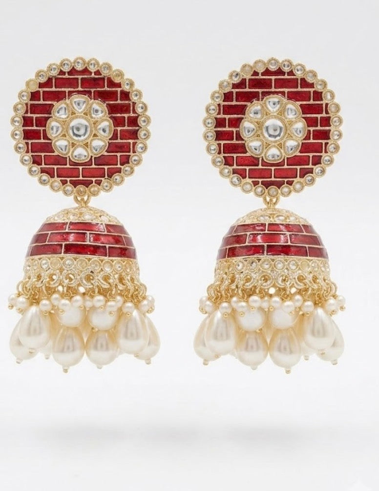 Jhumka earrings