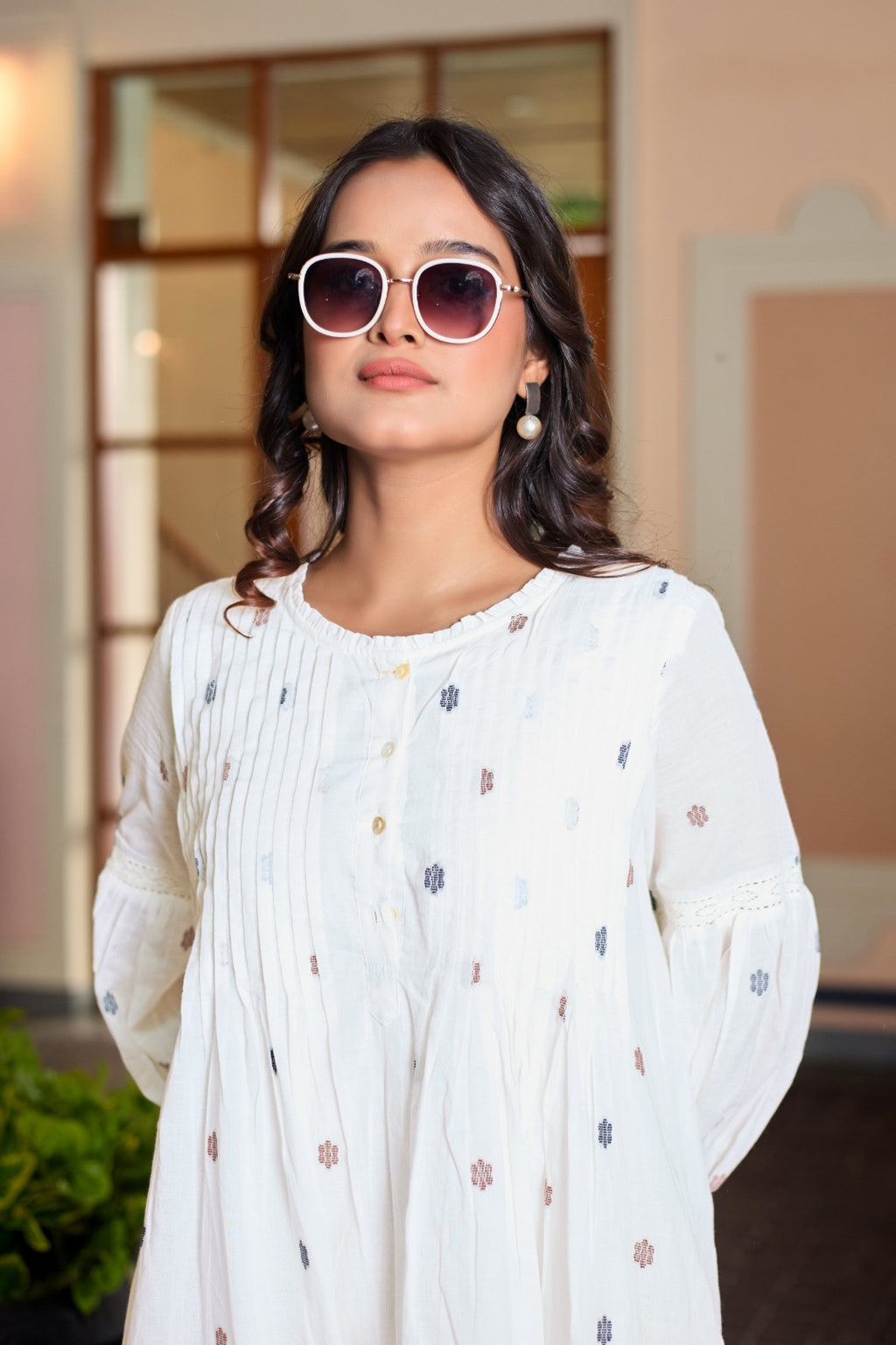 Pure Mul Cotton Gown