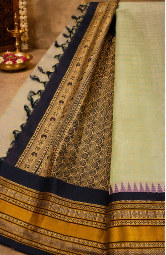 Pure Gadwal Silk Saree