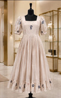 Pure Tissue Fabric Dress
