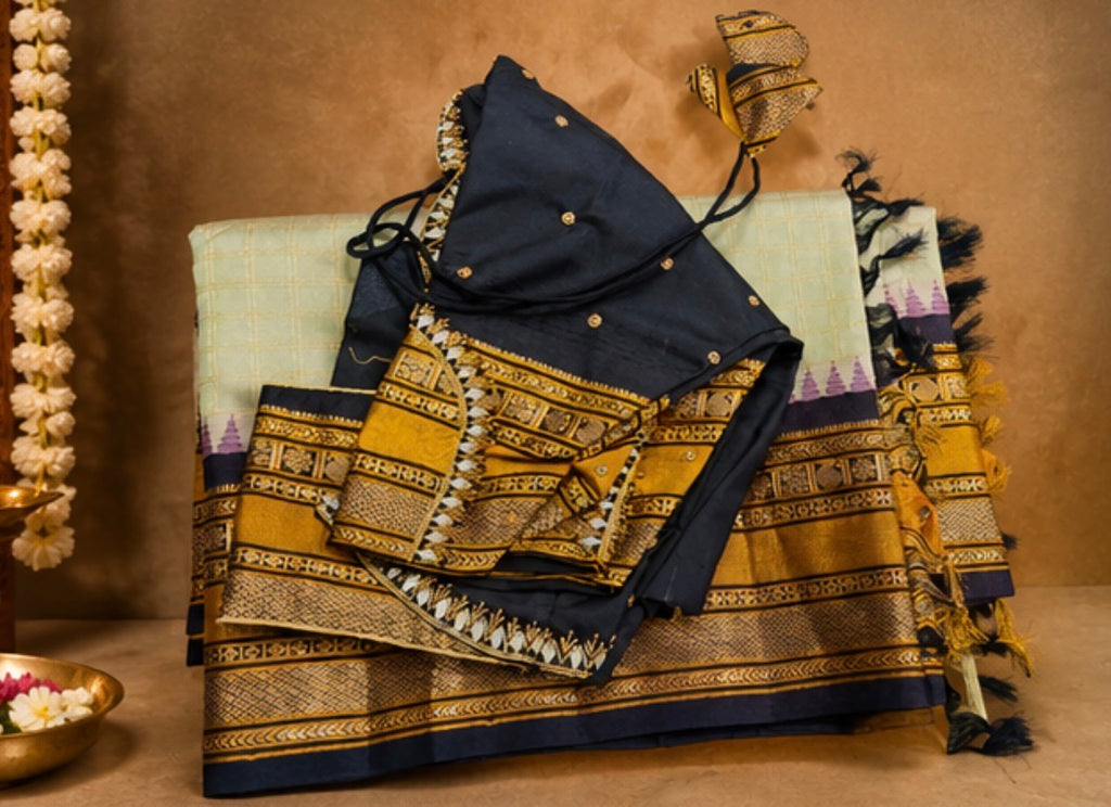 Pure Gadwal Silk Saree