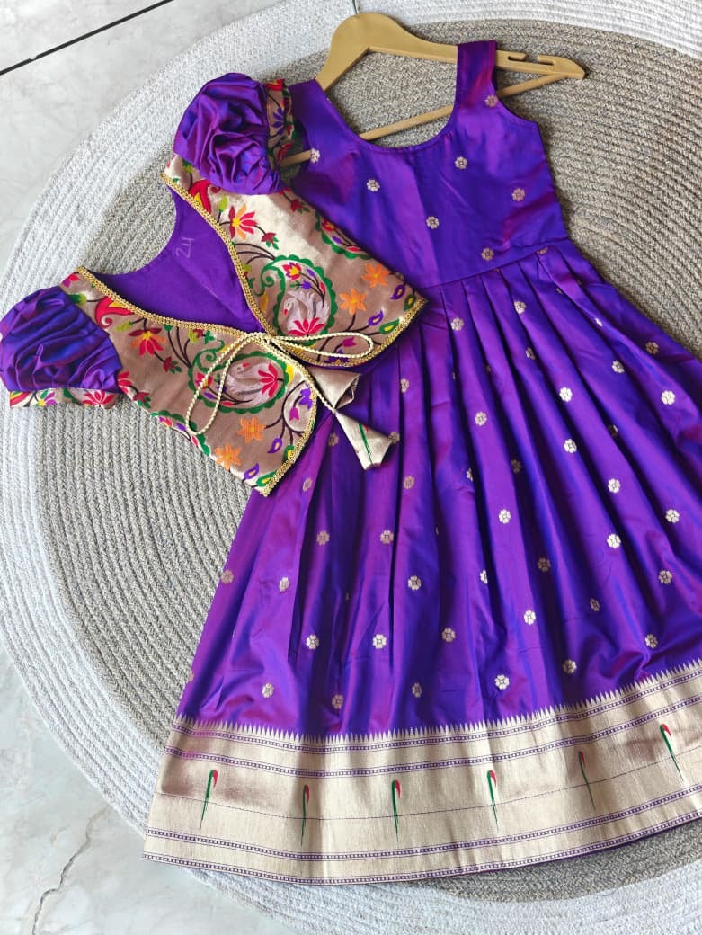 Premium Paithani Gown