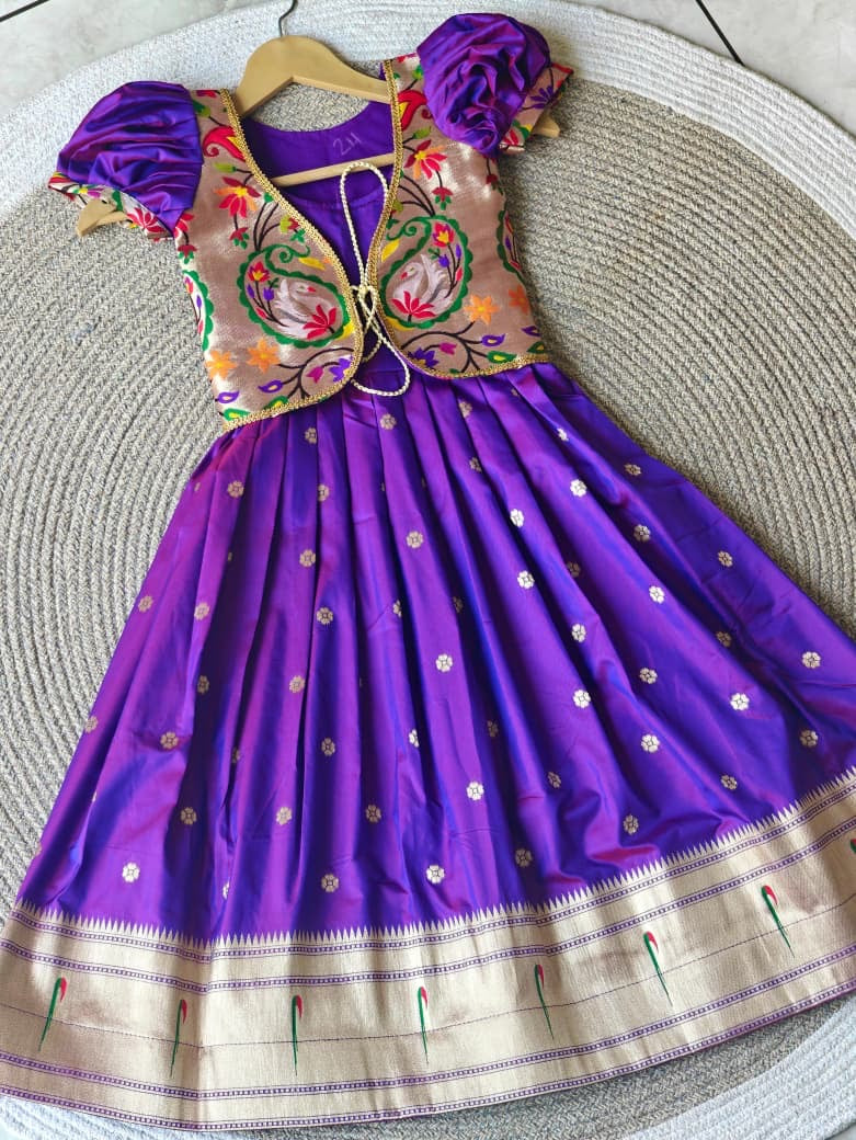Premium Paithani Gown