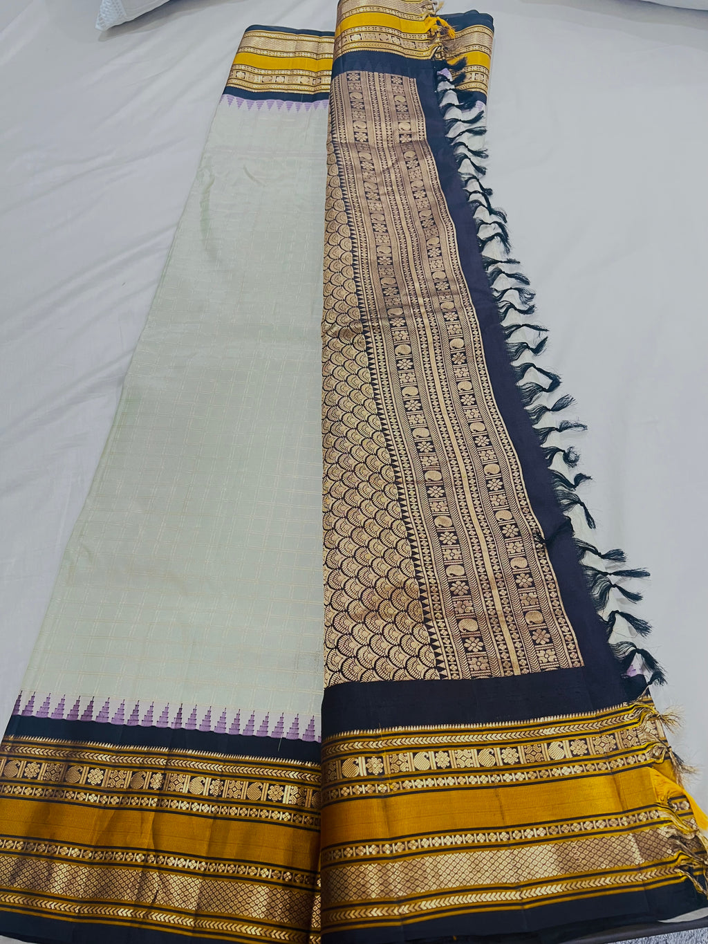 Pure Gadwal Silk Saree